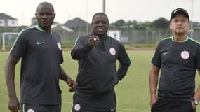 Salisu Yusuf et Gernot Rohr