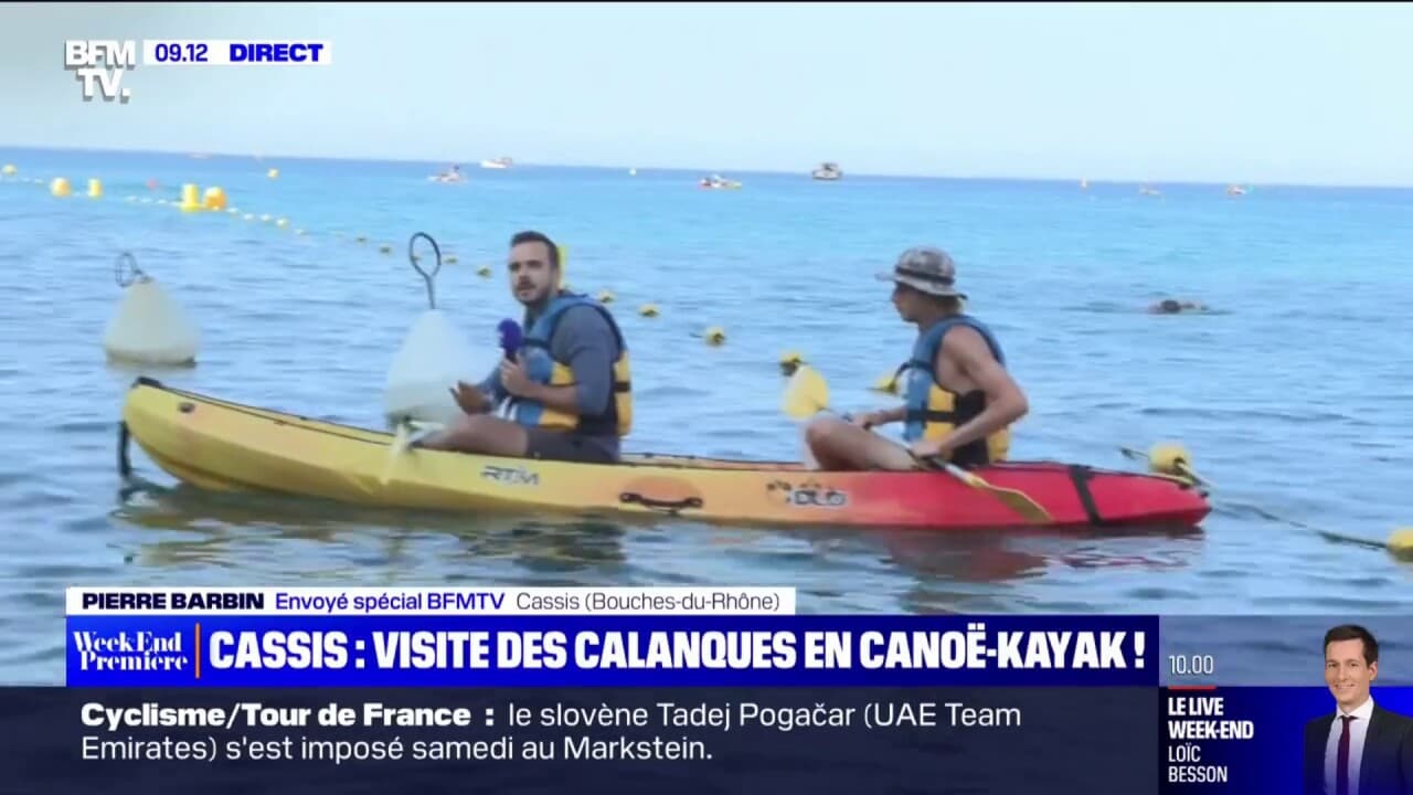 Cassis une visite des calanques en canoëkayak