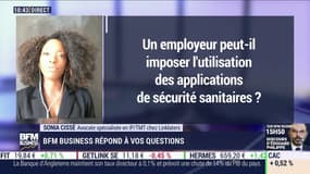 Un employeur peut-il imposer l'utilisation des applications de sécurité sanitaires ?