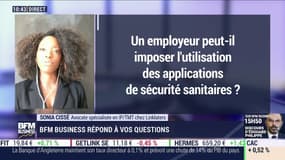 Un employeur peut-il imposer l'utilisation des applications de sécurité sanitaires ?