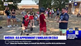 Gréoux-les-Bains : une colonie de vacances pour apprendre l'anglais 