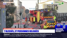 Explosion d'un immeuble à Marseille: des habitants choqués mais aucun blessé grave
