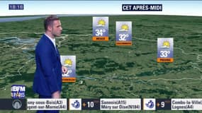 Météo Paris-Ile de France du 25 juillet: 33 degrés atteint à Paris