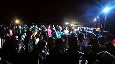 Une rave-party près de Dreux, en mai 2008 (image d'illustration). -