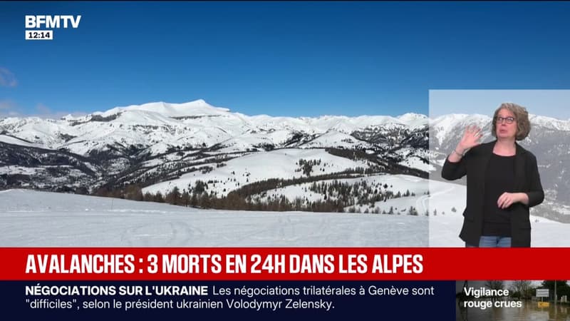 De la neige en abondance dans les Alpes, mais des risques importants d'avalanches
