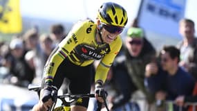 La Française Pauline Ferrand-Prévot sur le Tour des Flandres féminin, 6 avril 2025