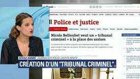 À quoi doit servir le "tribunal criminel" voulu par la ministre de la Justice?