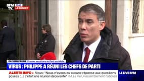 Virus: pour Olivier Faure, "derrière l'urgence sanitaire, il y aura une urgence économique et sociale"