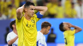 Cristiano Ronaldo lors de la finale de la Ligue des champions de l'AFC 2, le 16 mai 2026