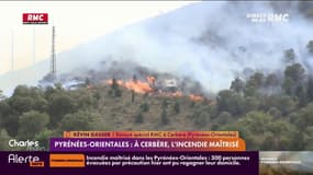 Pyrénées orientales: incendie maîtrisé, plus de 1.000 hectares parcourus par les flammes