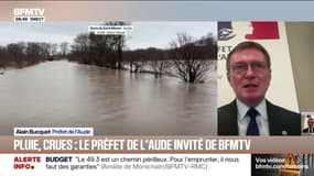 Le préfet de l'Aude ne se dit pas inquiet face aux inondations et aux crues dans le département 