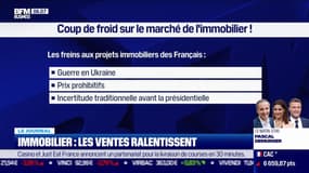 Immobilier: les ventes ralentissent 01/04