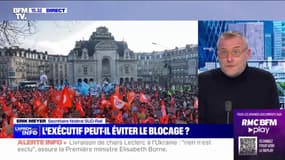 Érik Meyer (SUD-Rail) sur la réforme des retraites: "C'est une vraie déclaration de guerre au monde du travail"