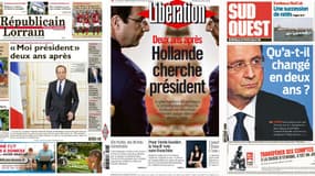Deux ans de Hollande à L'Elysée: les éditorialistes n'y croient plus