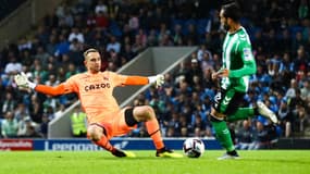 Pau Lopez le 27/07/2022 contre le Betis