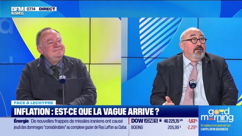 Emmanuel Lechypre face à Jean-Marc Daniel : Inflation, est-ce que la vague arrive ? - 19/03