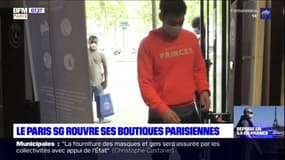 Le PSG rouvre ses boutiques parisiennes