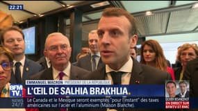 L'œil de Salhia: Emmanuel Macron et la Journée des droits des femmes