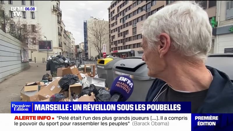 Des quartiers de Marseille vont terminer l'année sous les déchets