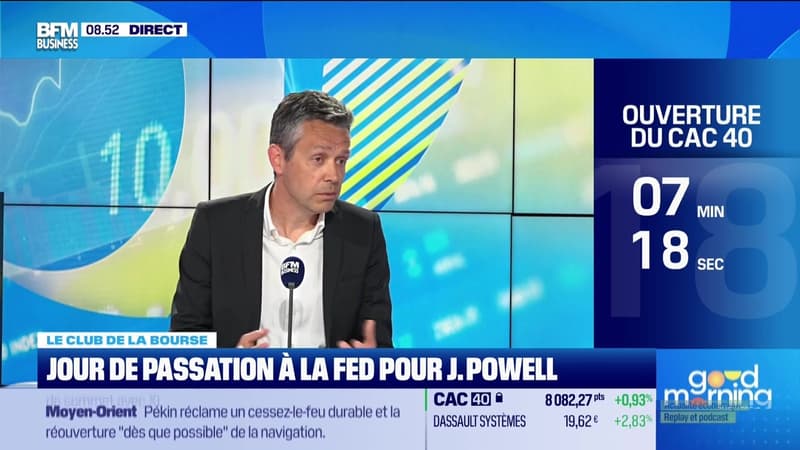 Le club de la Bourse : Clap de fin pour Powell après 8 ans à la la tête de la Fed - 15/05