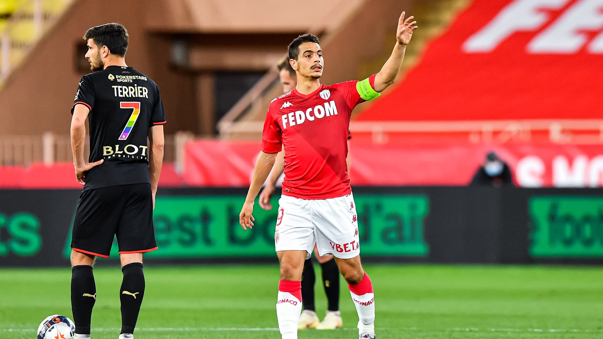 Martin Terrier et Wissam Ben Yedder