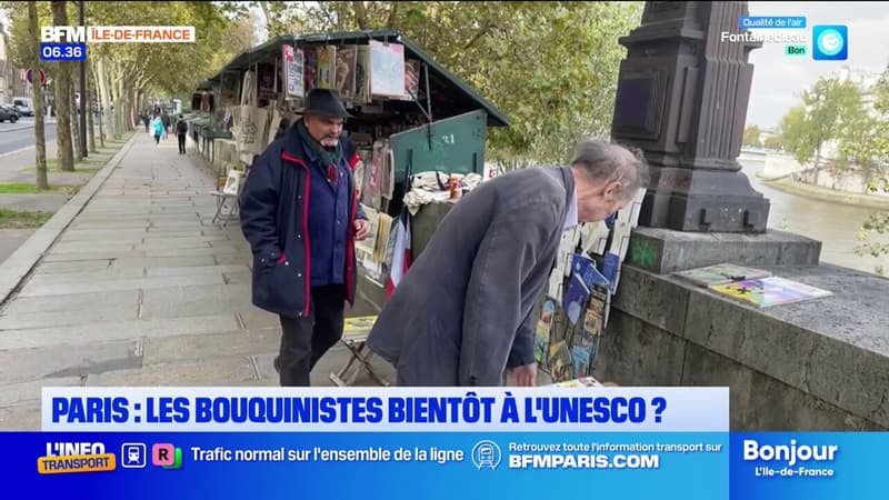 Paris: les bouquinistes bientôt à l'UNESCO? (1/1)