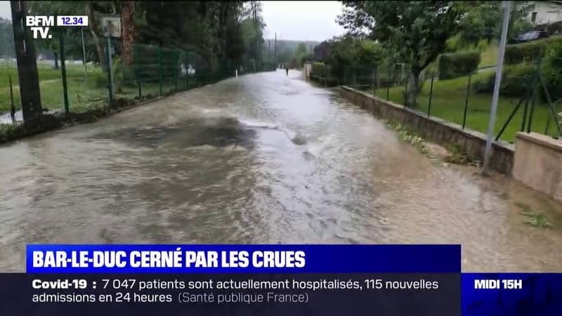 À Bar-le-Duc, les rues se transforment en ruisseaux