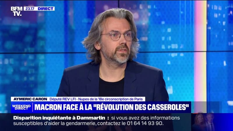 Aymeric Caron (REV-LFI): « Les Français qui sont mécontents en ce moment ne souhaitent pas que ça se passe mal en France »