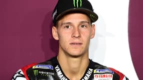 Le pilote français de MotoGP Fabio Quartararo au Qatar, 19 novembre 2023