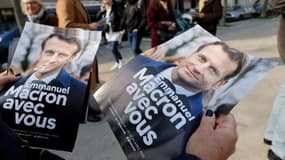 Les tracts de campagne d'Emmanuel Macron