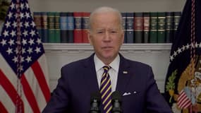 Joe Biden annonce l'interdiction d'importation du pétrole russe.