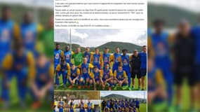 Le Gap Foot 05 a annoncé ce jeudi 27 février sur ces réseaux sociaux la mort de son ancien joueur Flavien Carpot. 