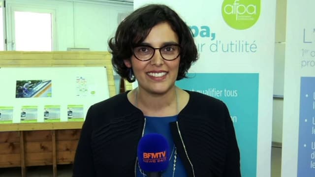 Myriam El Khomri a jugé que cette baisse du chômage devait "s'inscrire dans la durée"