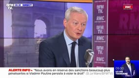 Bruno Le Maire affirme que "l'engagement de gel du prix du gaz sera respecté pour les particuliers" malgré la crise en Ukraine