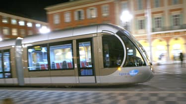 Le tramway à Nice (image d'illustration).