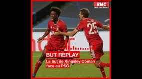 Revivez le but de Kingsley Coman face au PSG avec les commentaires de Jano Resseguié