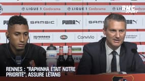 Rennes : "Raphinha était notre priorité", assure Létang
