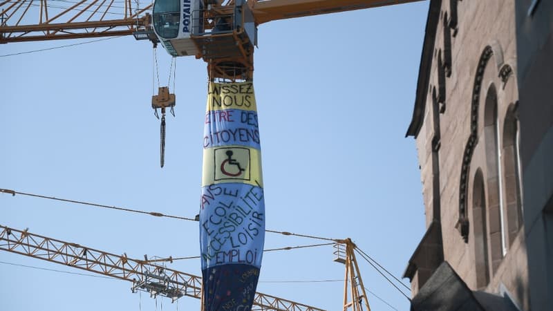 Une action similaire avait été organisée en septembre 2018 à Strasbourg