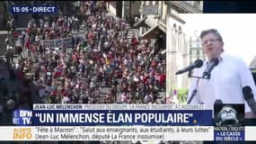 "Fête à Macron": Mélenchon dénonce "un retour à l’ancien régime"