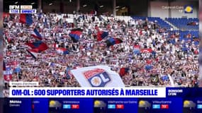 Ligue 1: 600 supporters lyonnais autorisés à se déplacer à Marseille