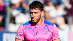 Paul Gabrillagues avec le Stade Français en septembre 2022