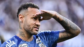 Neymar avec Santos le 09/03/2025