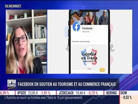 Facebook en soutien au tourisme et au commerce français - 10/06