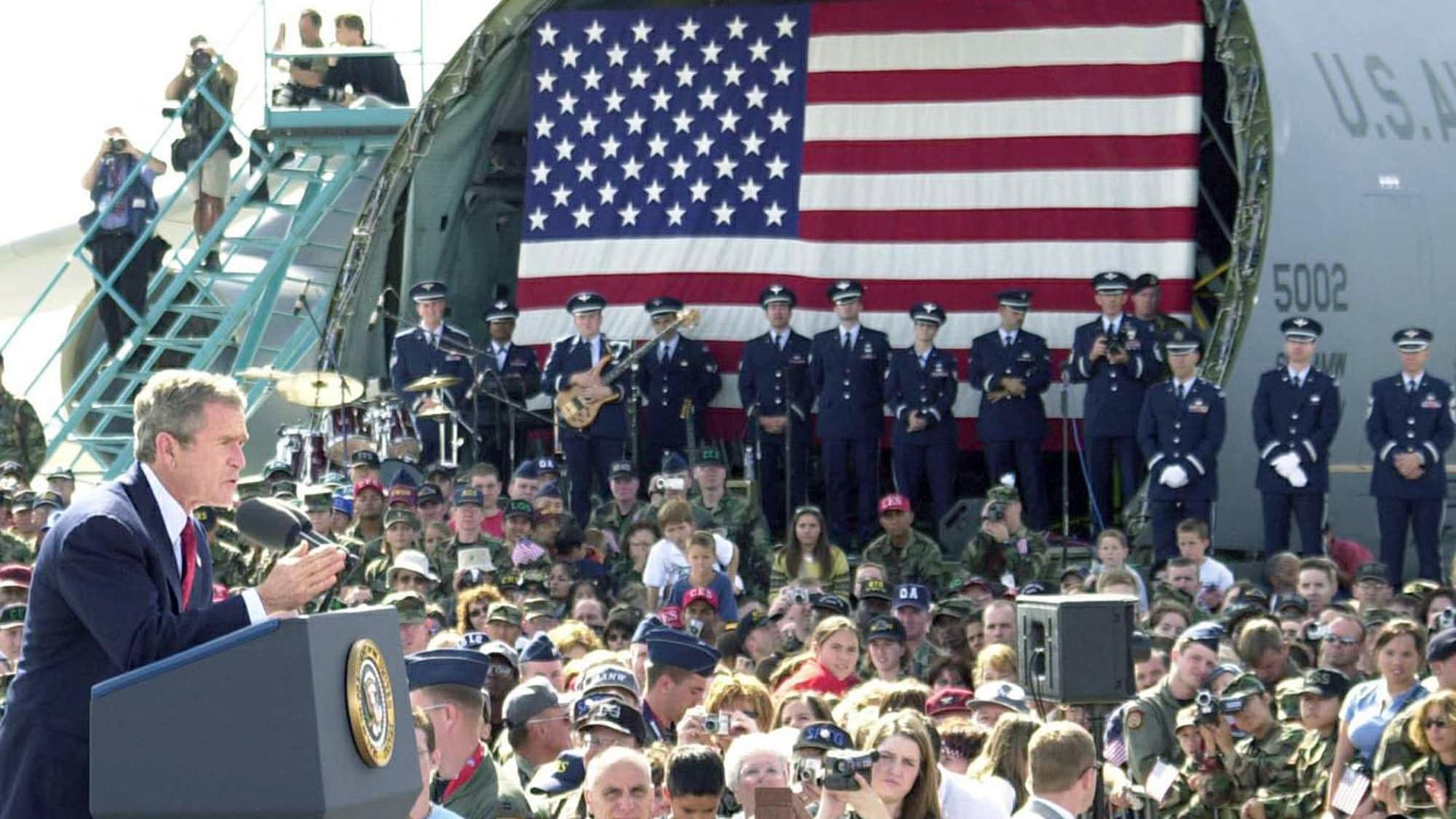 George W. Bush en octobre 2001