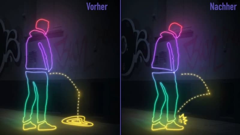 La peinture hydrophobe repousse toute forme de liquide.