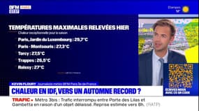 Île-de-France: des températures anormalement élevées ce week-end