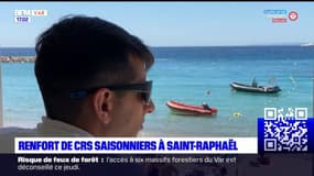 Renfort de CRS saisonniers à Saint-Raphaël