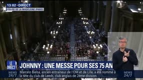 Messe pour Johnny : des réactions contrastées à l'évocation de Laeticia