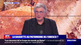 Baguette au patrimoine mondial de l'Unesco: "Ça nous donnerait un bon coup de fouet" affirme le boulanger Christian Martin