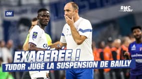 OM : 7 matchs de suspension pour Bailly ? "C'est exagéré" juge Tudor